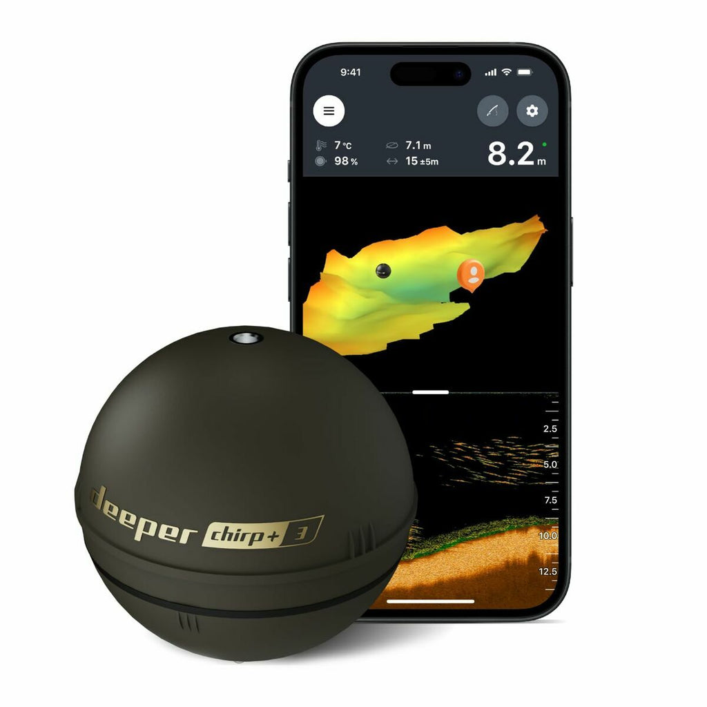 Deeper CHIRP+ 3 (DP6H13S10) – Das fortschrittlichste kabellose 3D-Sonar für anspruchsvolle Angler
